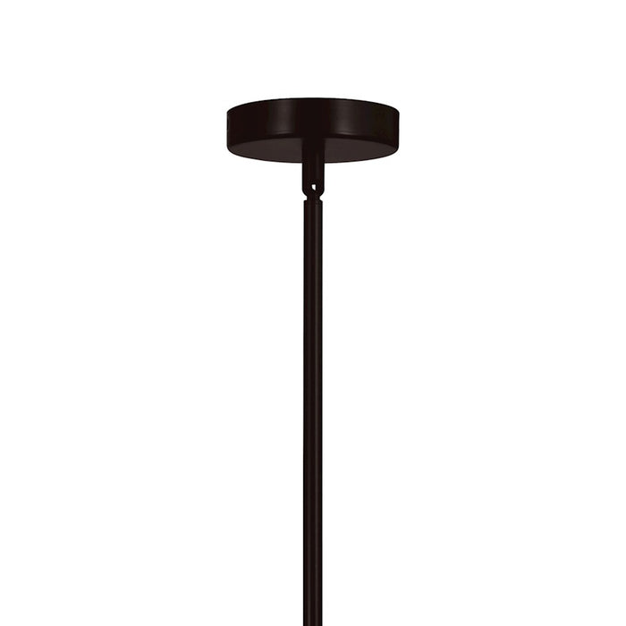 CWI Lighting Kiera 4 Light Down Mini Pendant, Chocolate