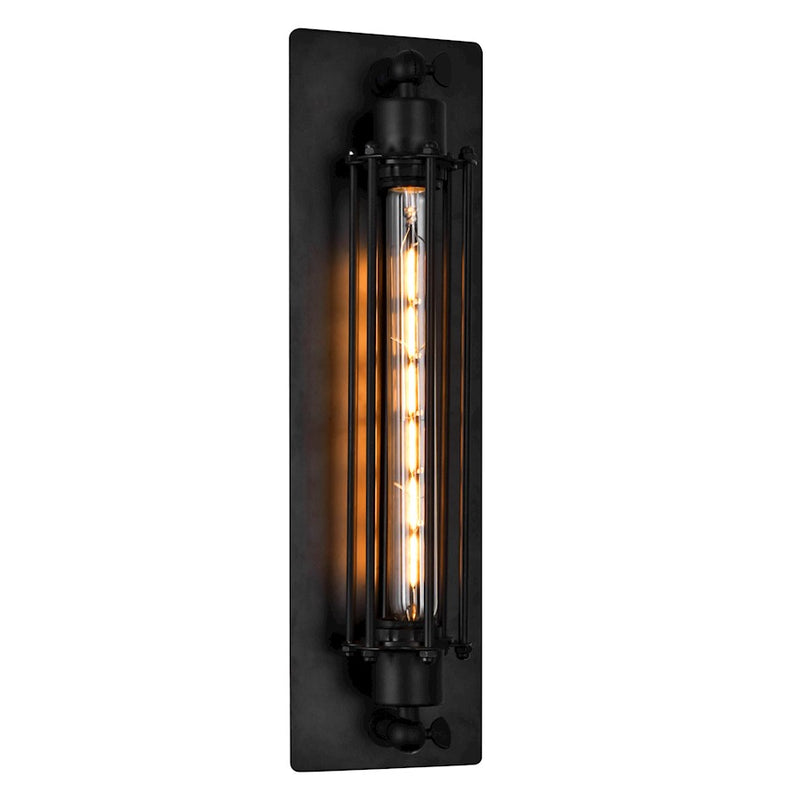 CWI Lighting Kiera 1 Light Wall Light, Black