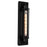 CWI Lighting Kiera 1 Light Wall Light, Black