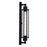 CWI Lighting Kiera 1 Light Wall Light, Black