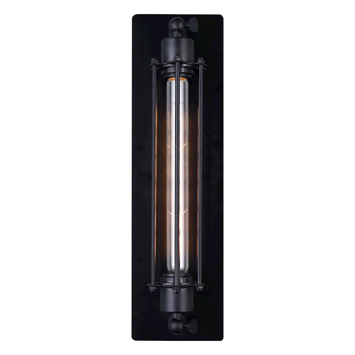 CWI Lighting Kiera 1 Light Wall Light, Black