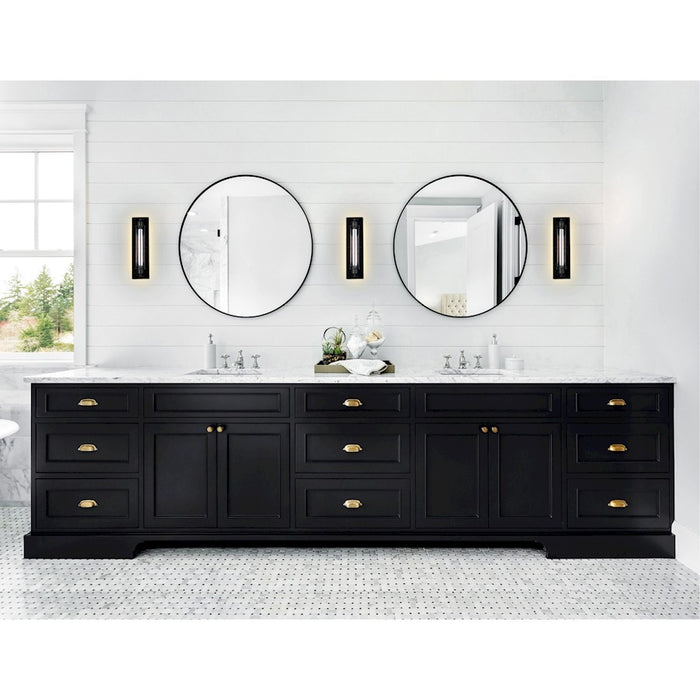 CWI Lighting Kiera 1 Light Wall Light, Black
