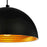CWI Lighting Modest 1 Light 12" Down Mini Pendant, Black