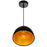 CWI Lighting Modest 1 Light 7" Down Mini Pendant, Black