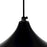 CWI Lighting Dynamic 1 Light Down Mini Pendant, Black