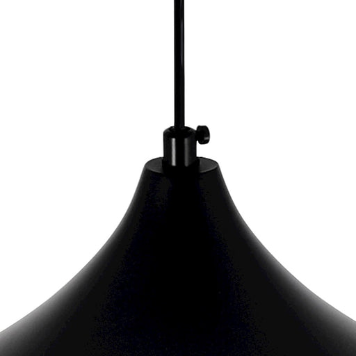 CWI Lighting Dynamic 1 Light Down Mini Pendant, Black