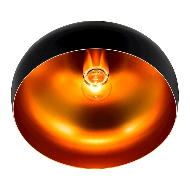 CWI Lighting Dynamic 1 Light 16" Down Pendant, Black
