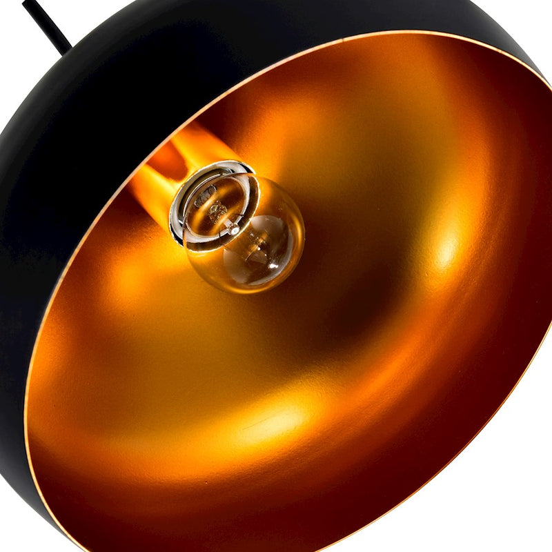CWI Lighting Dynamic 1 Light 16" Down Pendant, Black