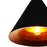 CWI Lighting Keila 1 Light Down Pendant, Black