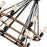 CWI Lighting Ganges 14 Light Up Chandelier, Black