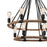 CWI Lighting Ganges 14 Light Up Chandelier, Black