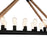 CWI Lighting Ganges 18 Light Up Chandelier, Black