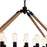 CWI Lighting Ganges 18 Light Up Chandelier, Black