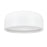 CWI Lighting Campton 2 Light Drum Shade Flush Mount, White