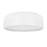 CWI Lighting Campton 3 Light Drum Shade Flush Mount, White