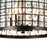 CWI Lighting Meghna 4 Light 14" Up Chandelier, Brown