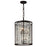 CWI Lighting Meghna 6 Light Up Chandelier, Brown - 9697P17-6-192