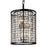 CWI Lighting Meghna 6 Light Up Chandelier, Brown