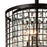 CWI Lighting Meghna 6 Light Up Chandelier, Brown