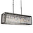 CWI Lighting Meghna 4 Light Down Chandelier, Brown