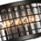 CWI Lighting Meghna 3 Light Wall Light, Brown