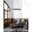 CWI Lighting Ravi 6 Light Down Chandelier, Black/Gold