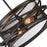 CWI Lighting Darya 2 Light Pendant, Brown