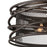 CWI Lighting Darya 2 Light Pendant, Brown