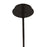 CWI Lighting Darya 2 Light Pendant, Brown