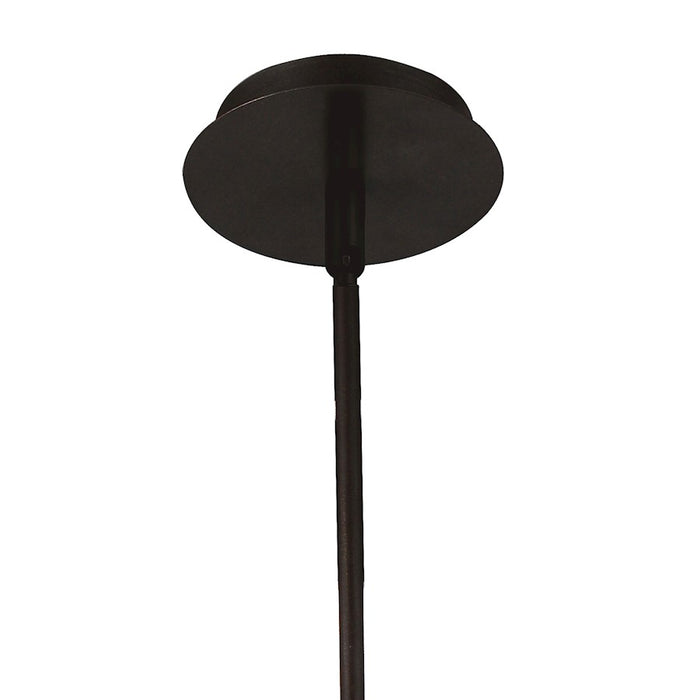 CWI Lighting Darya 2 Light Pendant, Brown