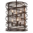CWI Lighting Darya 6 Light Up Chandelier, Brown