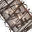 CWI Lighting Darya 6 Light Up Chandelier, Brown