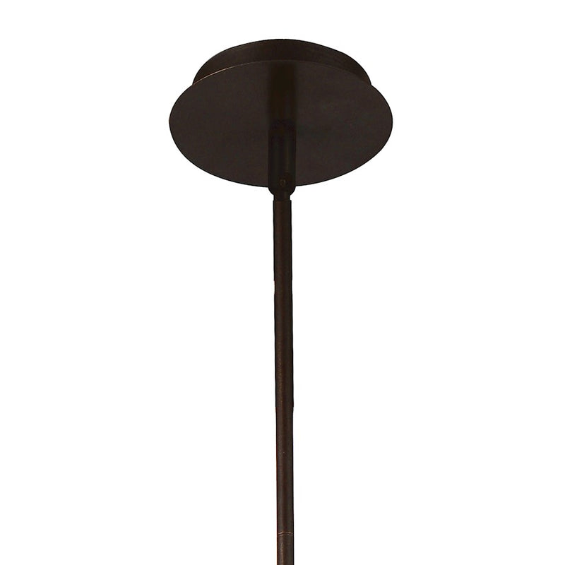 CWI Lighting Darya 6 Light Up Chandelier, Brown