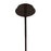 CWI Lighting Darya 6 Light Up Chandelier, Brown