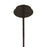CWI Lighting Darya 3 Light Up Chandelier, Brown