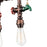 CWI Lighting Manor 3 Light Down Chandelier, Speckled Copper