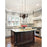 CWI Lighting Manchi 4 Light Up Chandelier, Rust