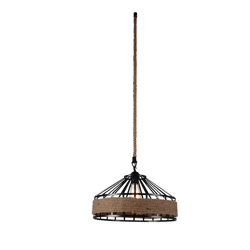 CWI Lighting Padma 1 Light Down Pendant, Black