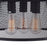 CWI Lighting Savill 5 Light Down Chandelier, Reddish Black