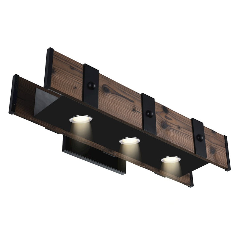 CWI Lighting Pago Vanity Light, Black