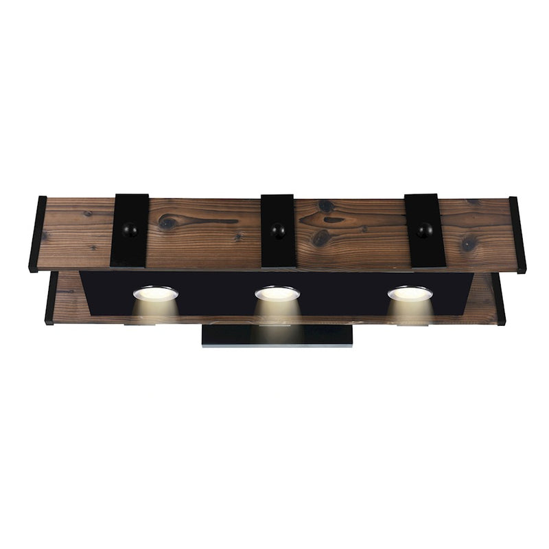 CWI Lighting Pago Vanity Light, Black