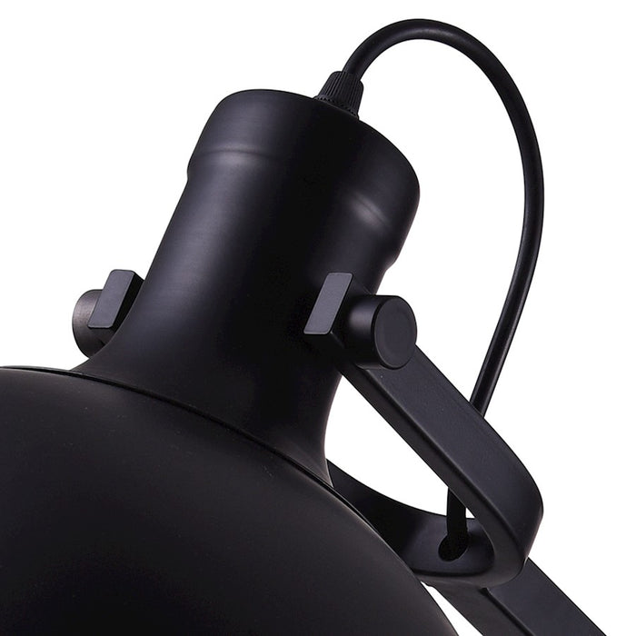 CWI Lighting Strum 2 Light Chandelier, Black/Frosted