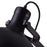 CWI Lighting Strum 3 Light Chandelier, Black/Frosted