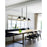 CWI Lighting Strum 3 Light Chandelier, Black/Frosted