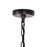CWI Desire 12 Light Drum Chandelier, Oil Rubbed Bronze/Clear