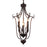 CWI Lighting Maddy 6 Light Up Chandelier, Rubbed Brown