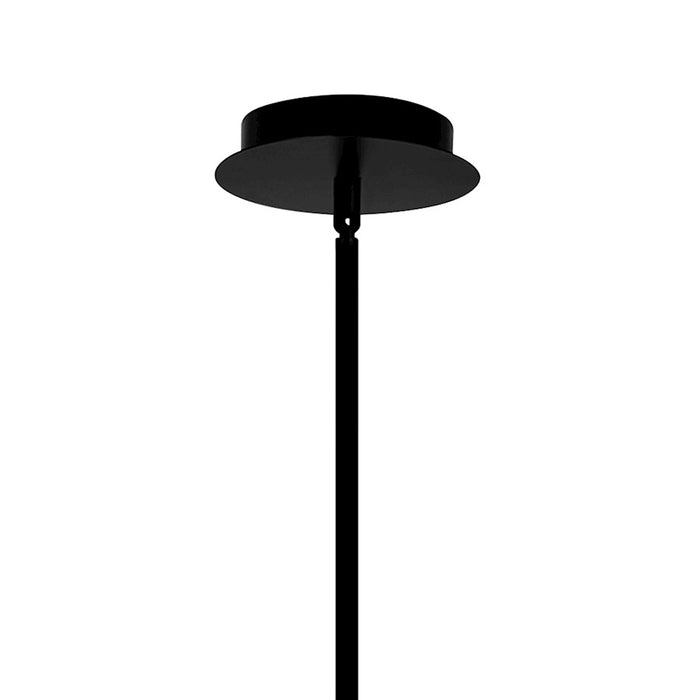 CWI Lighting Sierra 8 Light 26" Up Chandelier, Black/Clear