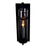 CWI Lighting Sierra 1 Light Wall Light, Black/Clear