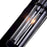 CWI Lighting Sierra 1 Light Wall Light, Black/Clear