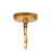 CWI Lighting Electra 6 Light Up Chandelier, Oxidized Bronze